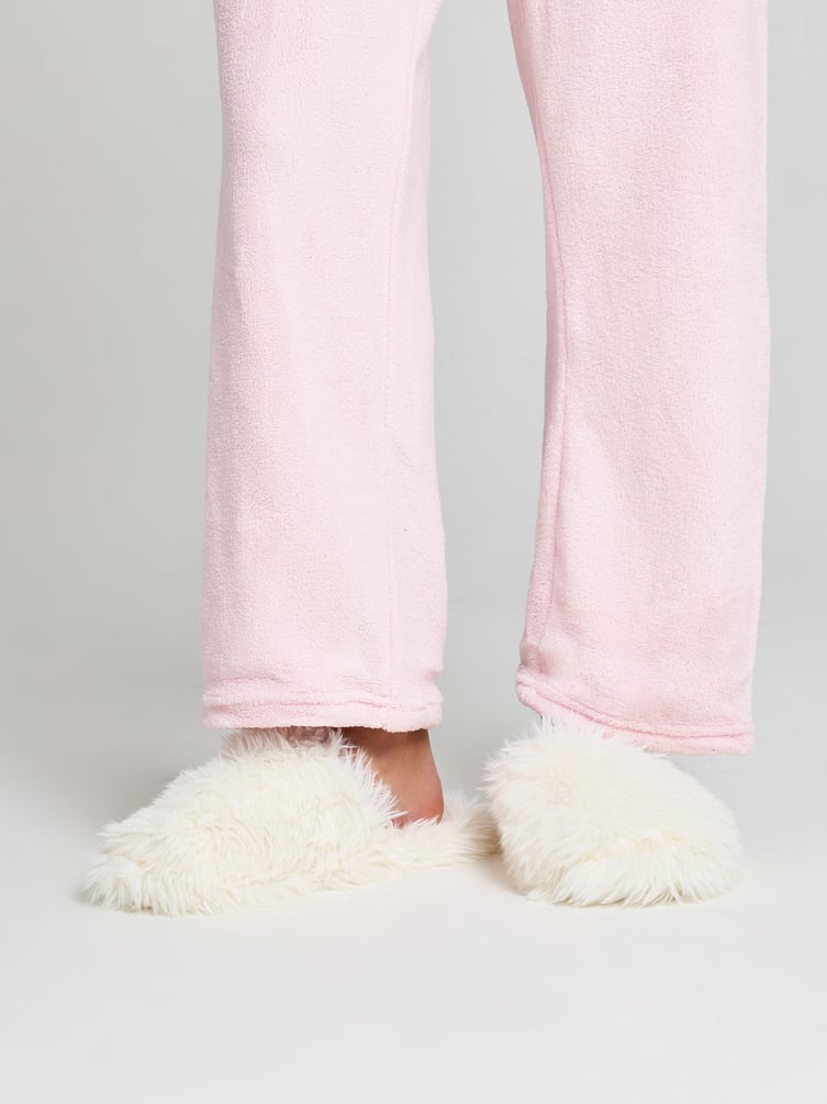 Домашние тапочки плюшевые