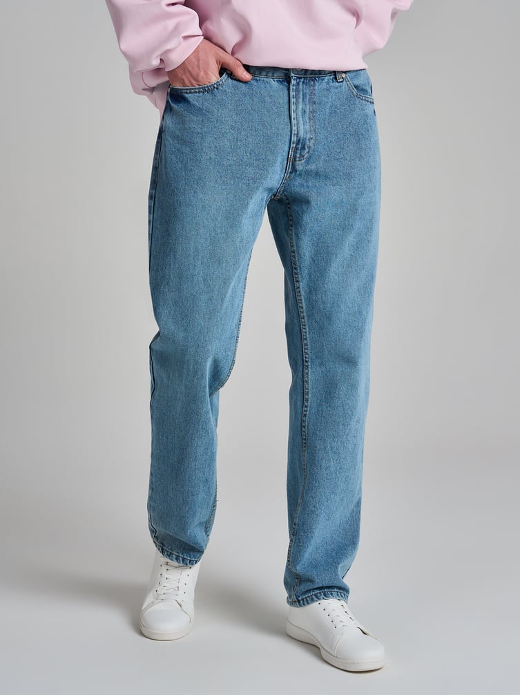 Джинсы прямые классические