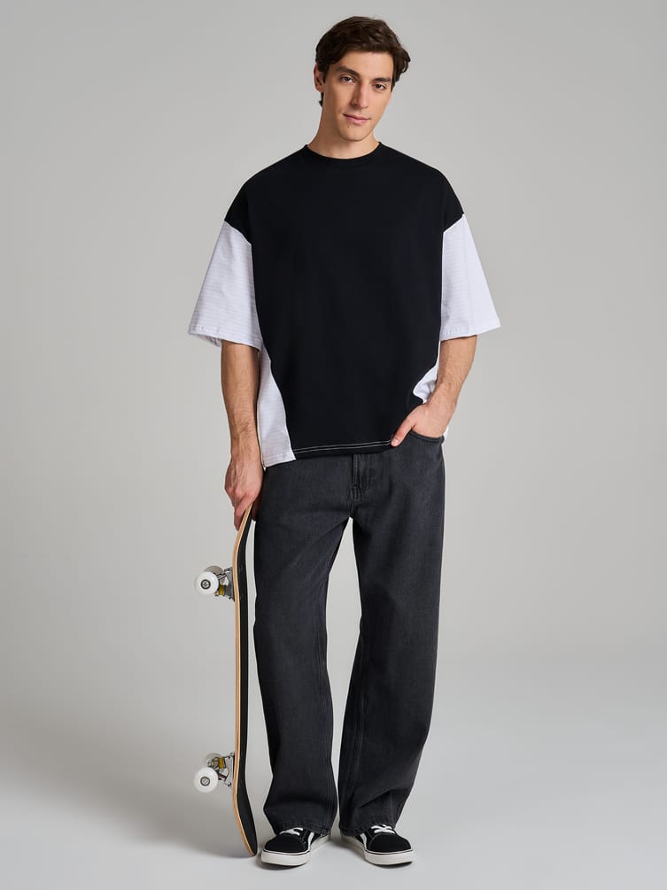 Футболка плотная оверсайз