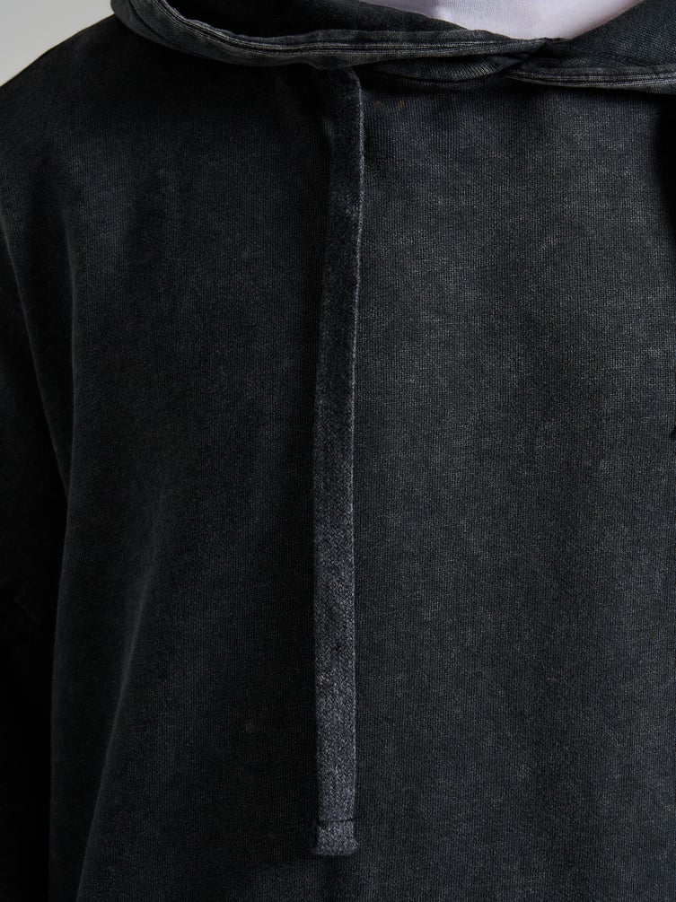 Худи варенка с надписью и начесом