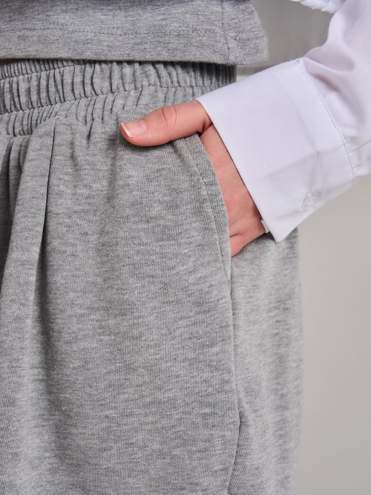 Шорты повседневные с кружевом