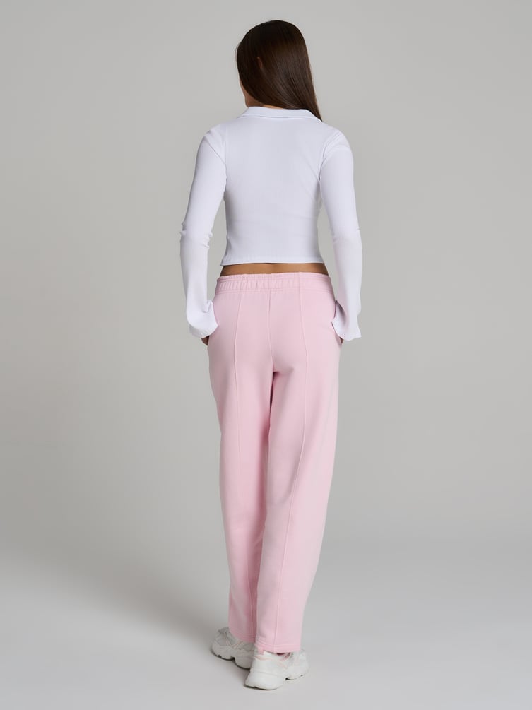 Теплые брюки зауженные с начесом