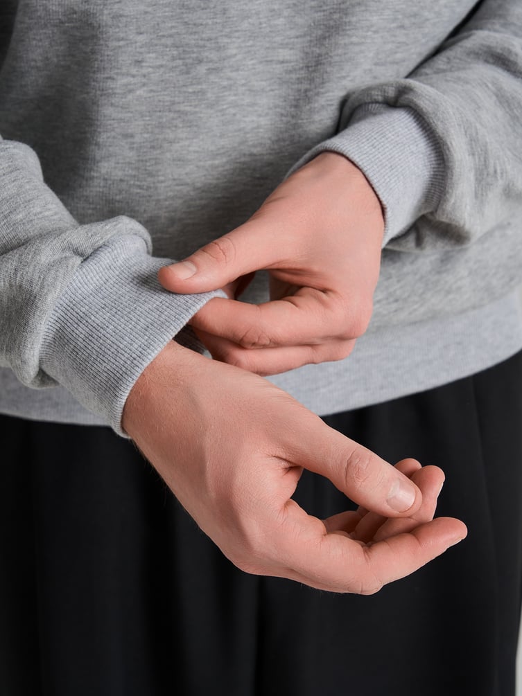 Толстовка Half zip с полузамком