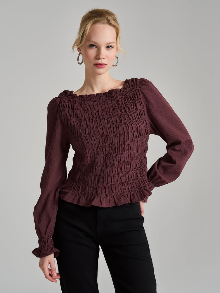 Блузка винтажная нарядная