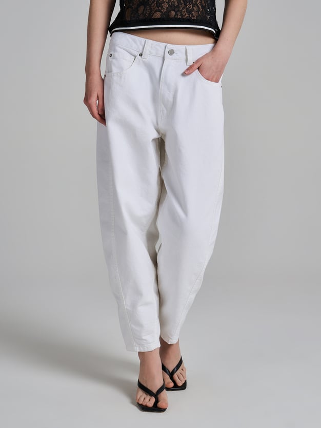 Джинсы Balloon укороченные