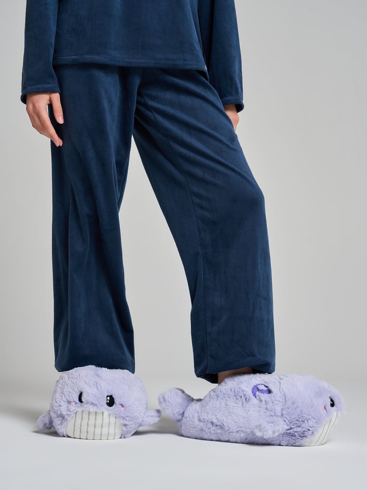 Тапки-игрушки киты