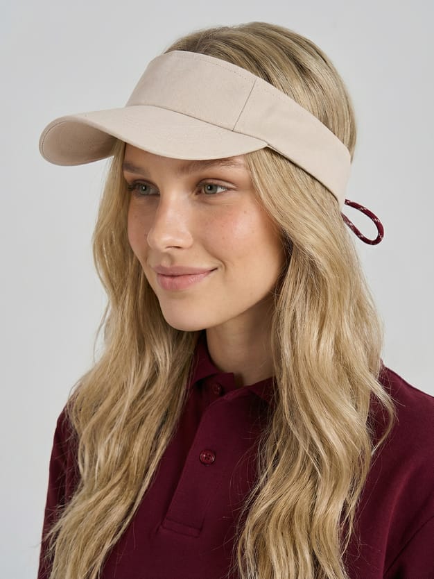 Кепка-козырек с завязками