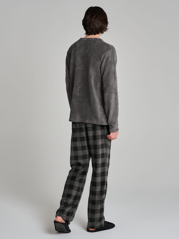 Пижама плюшевая Boxer с брюками