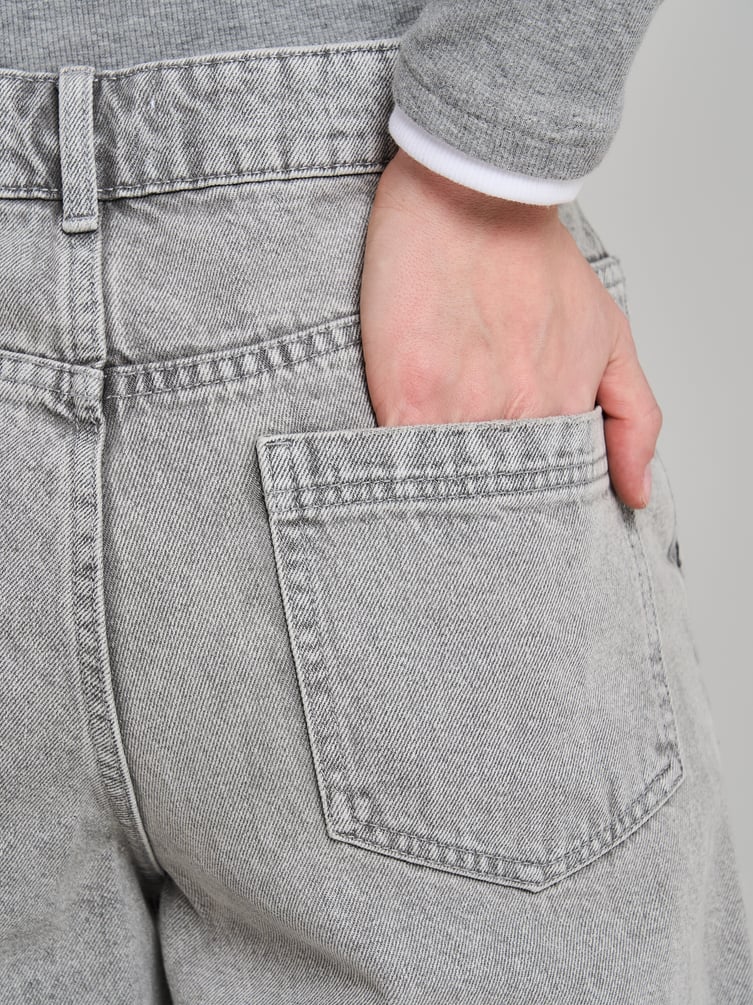 Джины багги с вареным эффектом