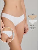 Трусы-слипы - 2 шт. бесшовные