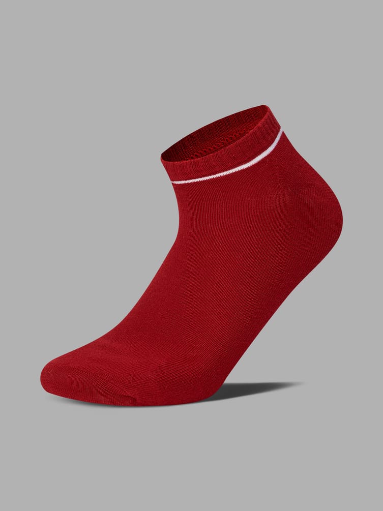 Носки - 3 пары короткие с полоской