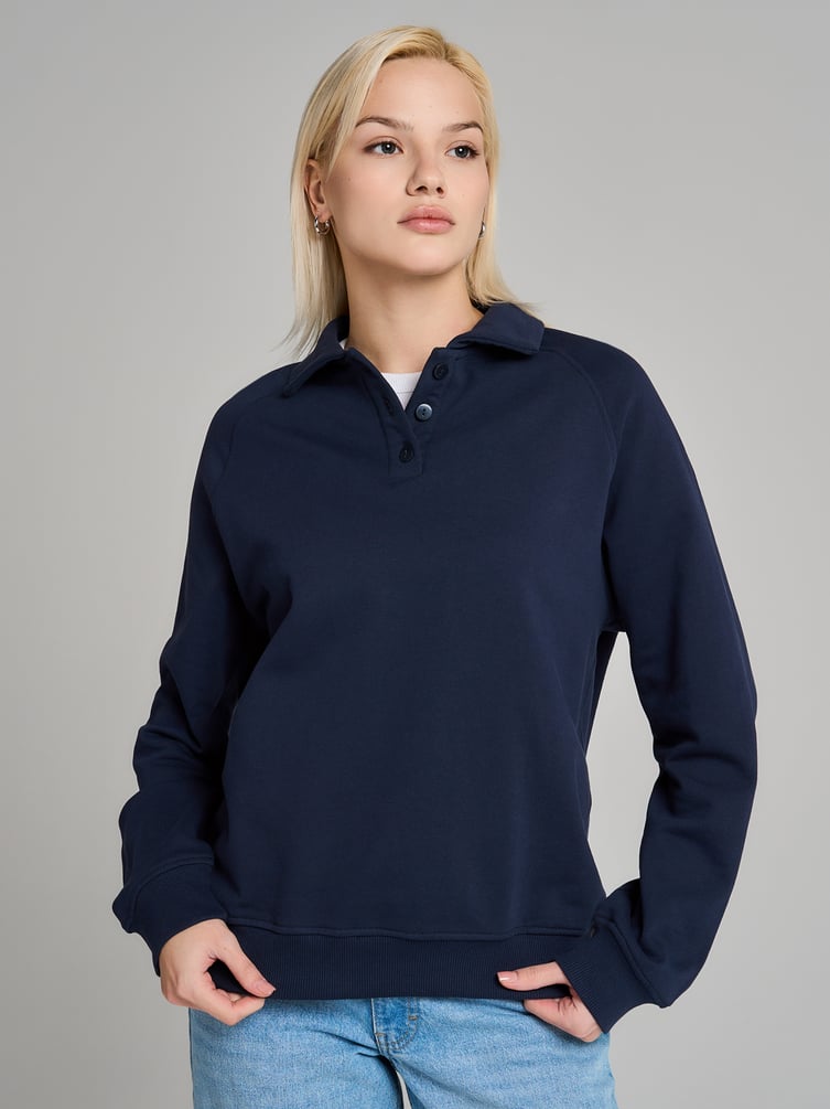 Свитшот-поло деловой