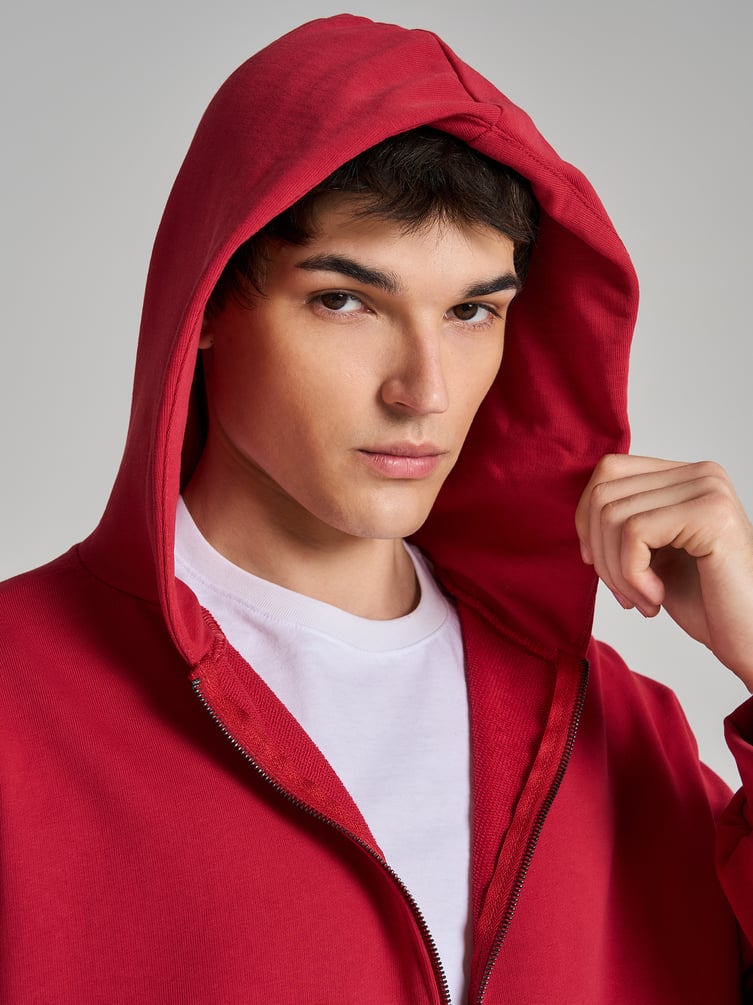 Зип худи толстовка оверсайз