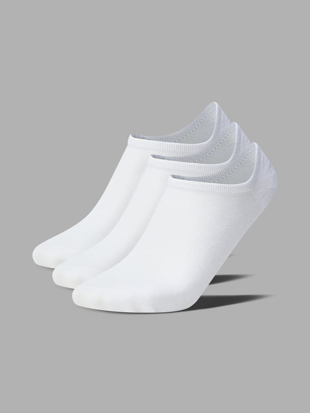 Следки - 3 пары однотонные