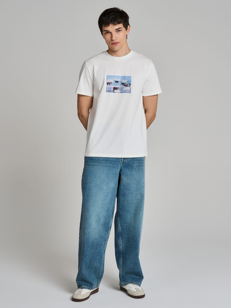 Футболка со смешным принтом