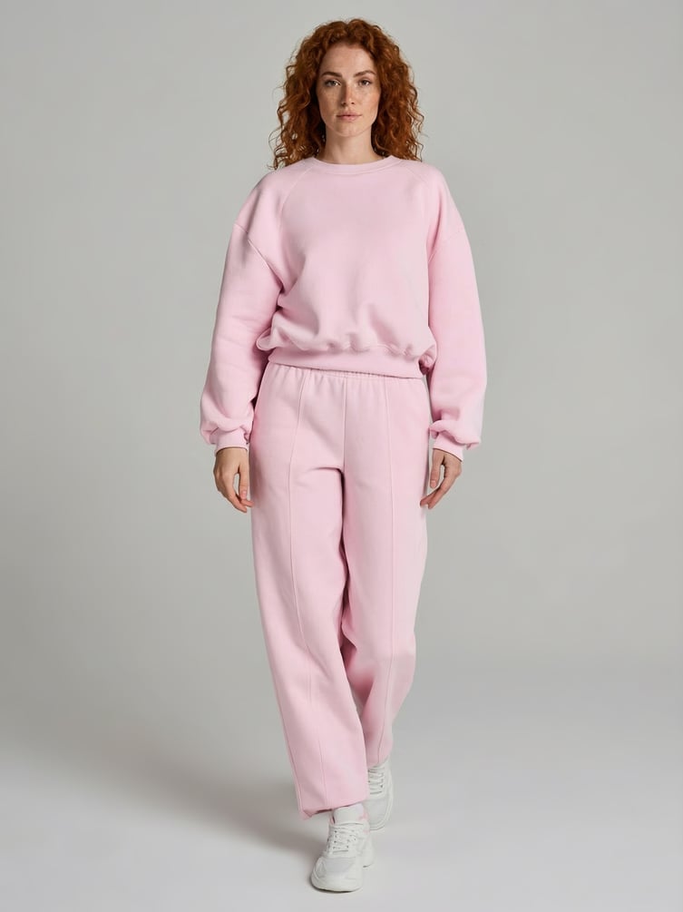 Укороченная толстовка тёплая с начёсом