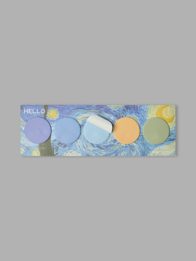 Стикеры в стиле Ван Гог - 5 шт.