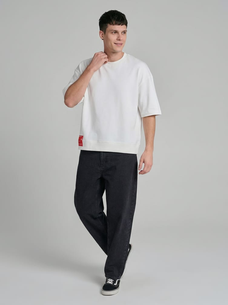 Футболка хлопковая свободного кроя