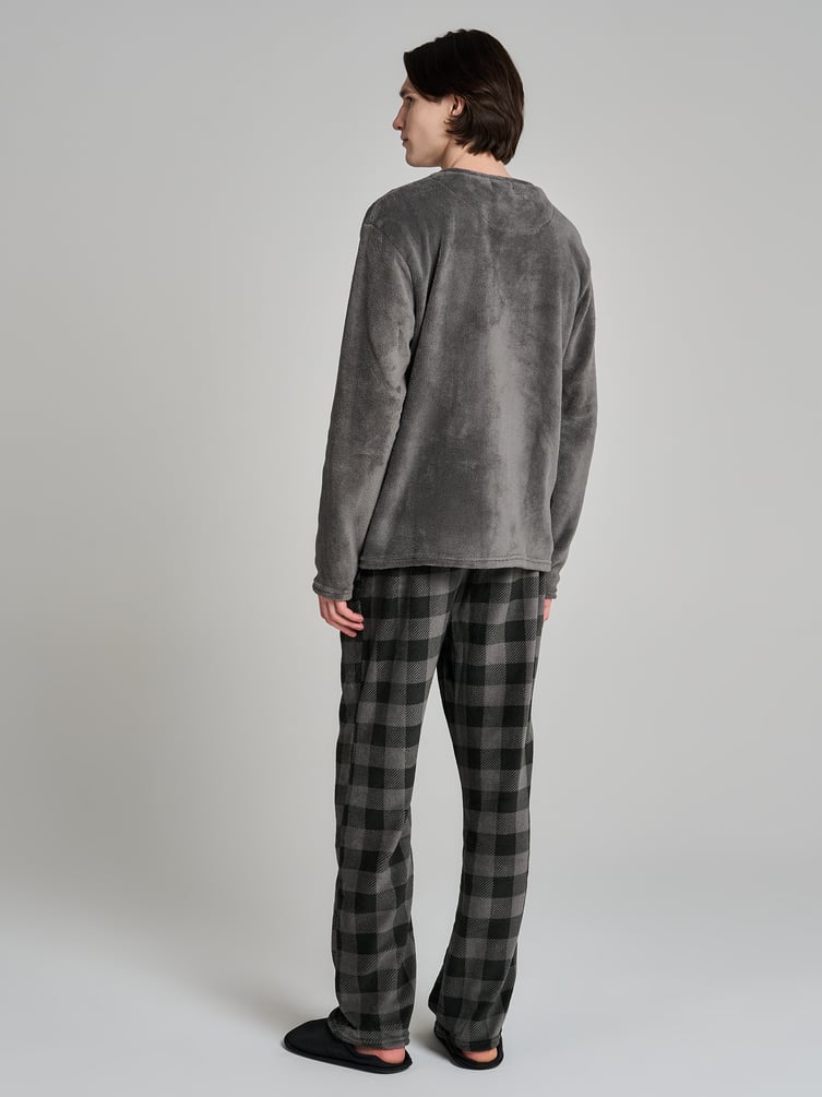 Пижама плюшевая Boxer с брюками