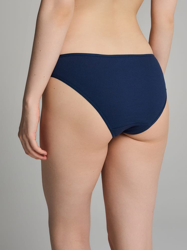 Трусы-слипы - 7 шт. в рубчик