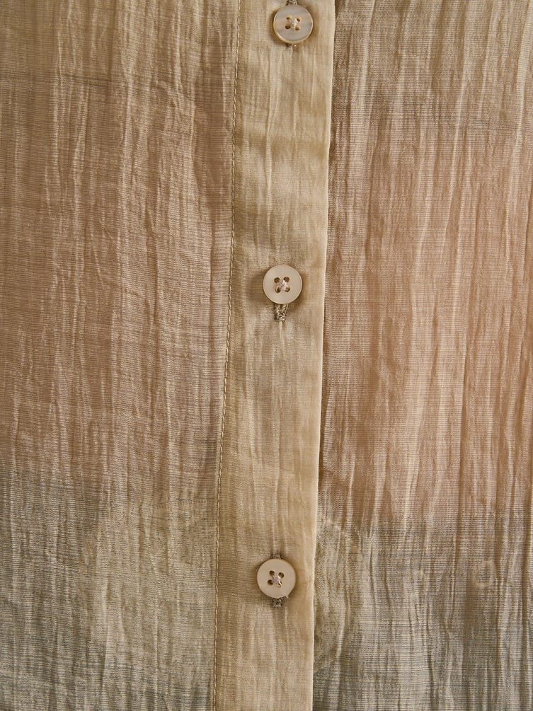 Рубашка летняя со шнуровкой на спине