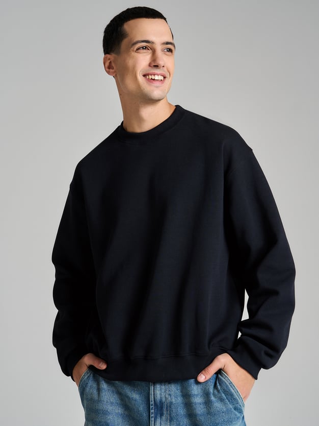 Свитшот свободный без начеса