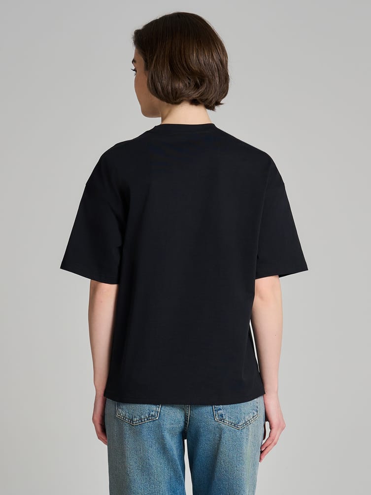 Футболка оверсайз с принтом Мосфильм