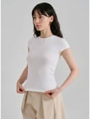 Футболка приталенная с коротким рукавом