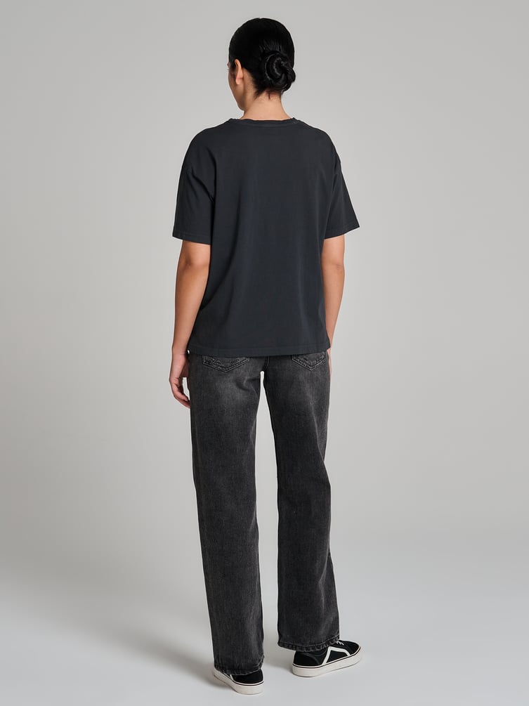 Футболка из хлопка с принтом