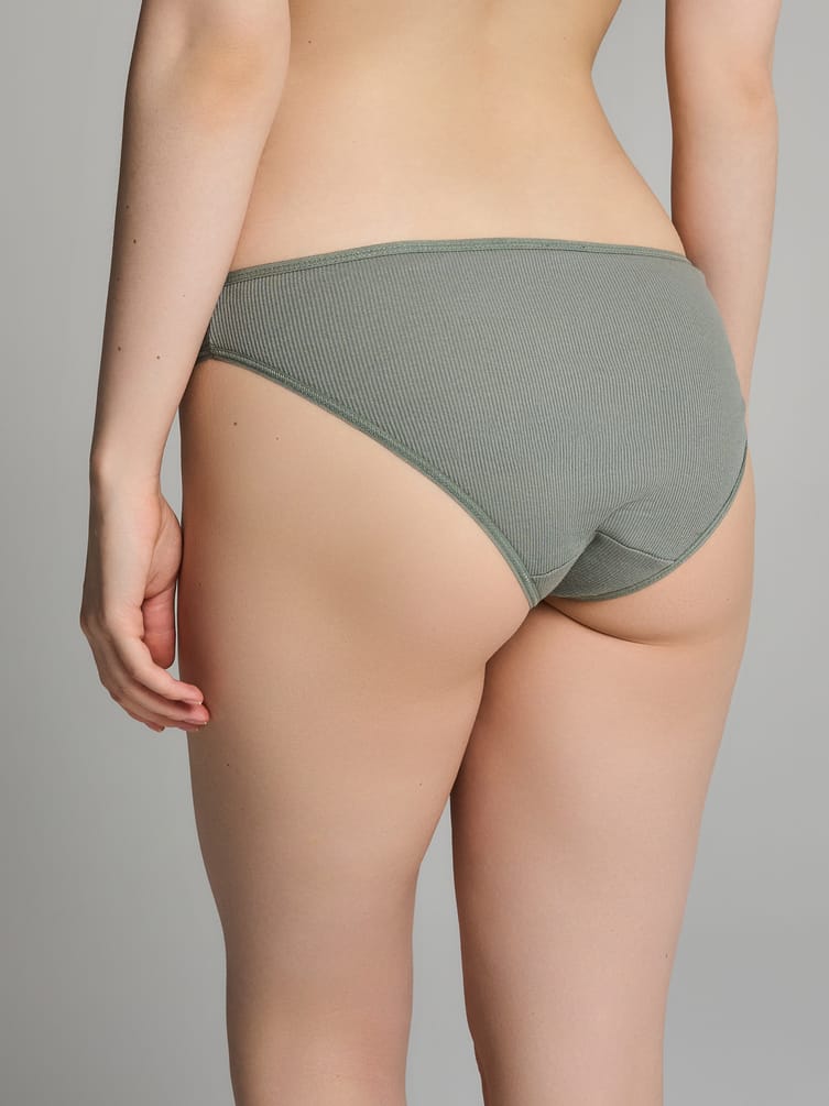 Трусы-слипы - 7 шт. в рубчик