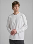 Лонгслив из хлопка с длинным рукавом