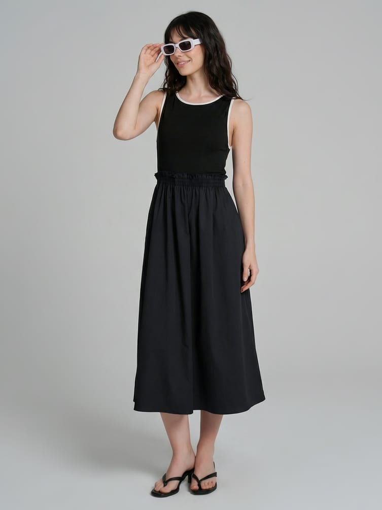 Сарафан миди летний