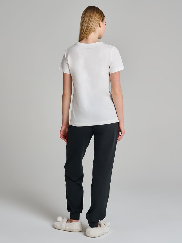 Пижама с принтом и брюками