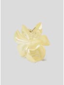 Заколка-краб в виде цветка