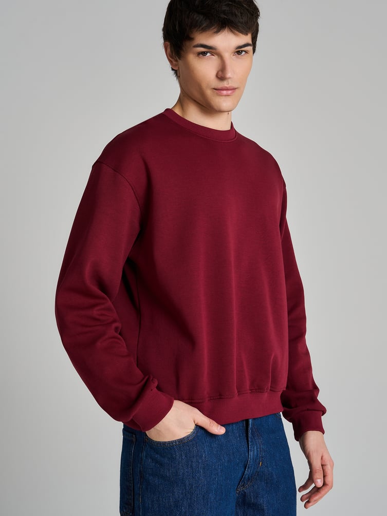 Свитшот свободный без начеса