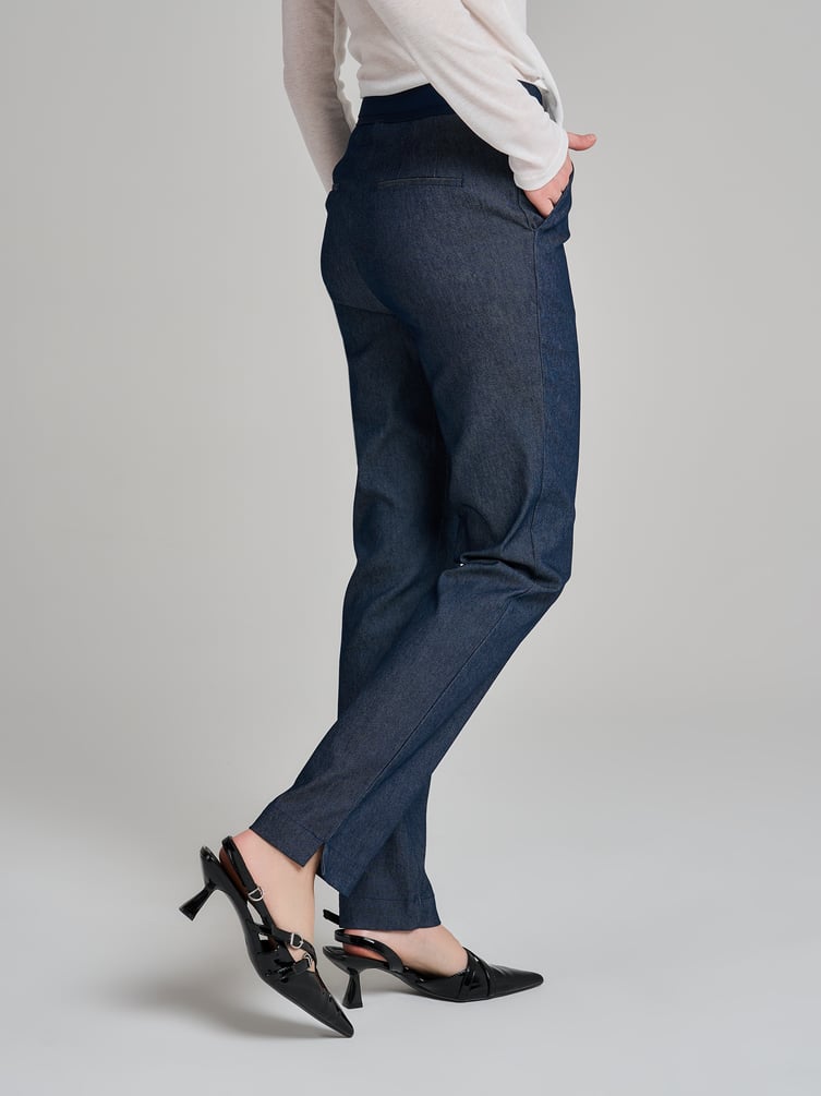 Зауженные классические брюки