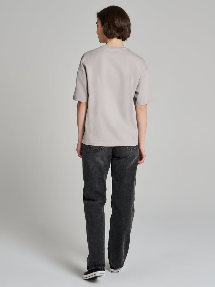 Футболка оверсайз с принтом Мосфильм