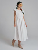 Платье нарядное с воланами