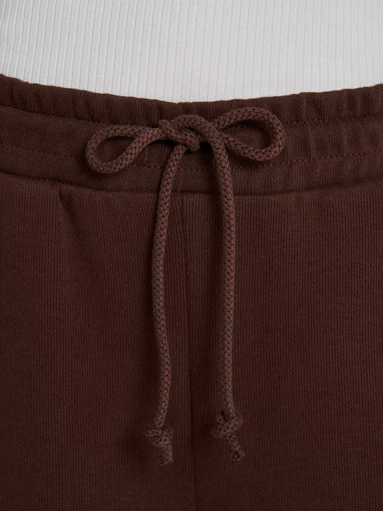 Брюки трикотажные широкие