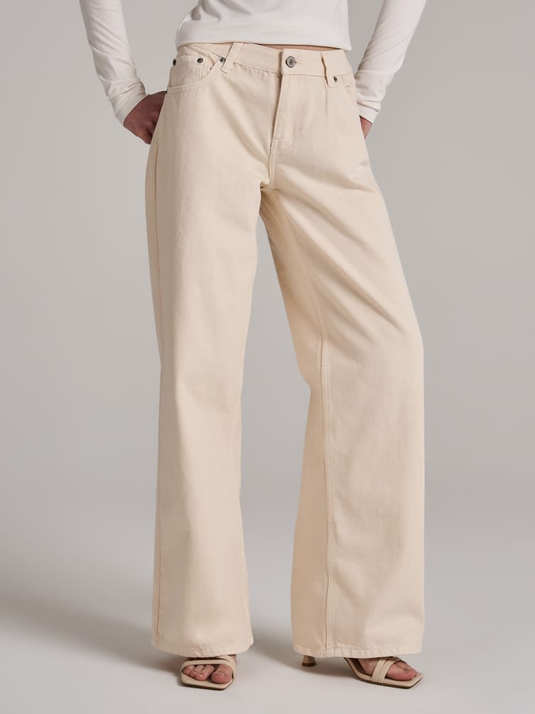 Джинсы бойфренды широкие