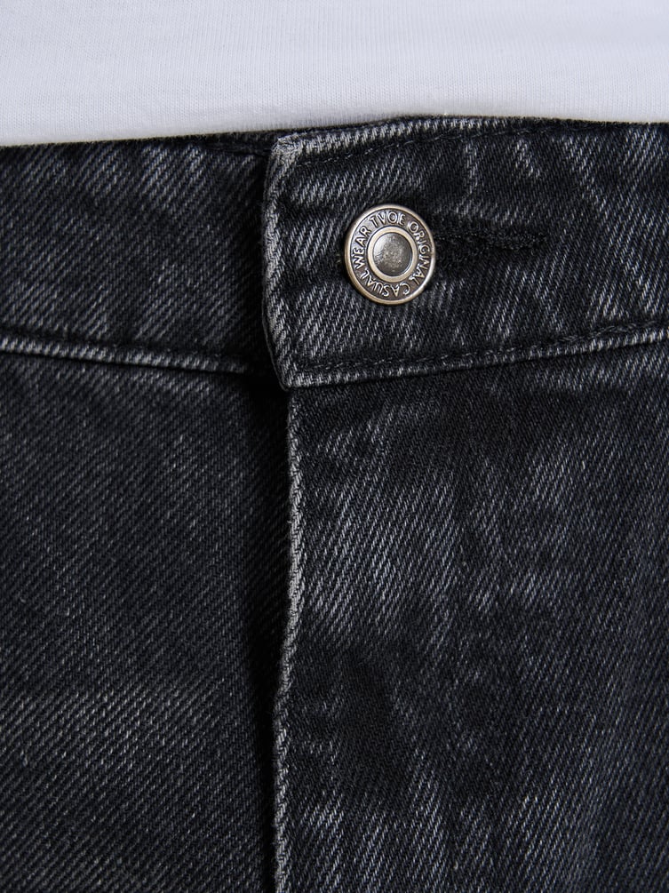 Джинсы укороченный прямого кроя