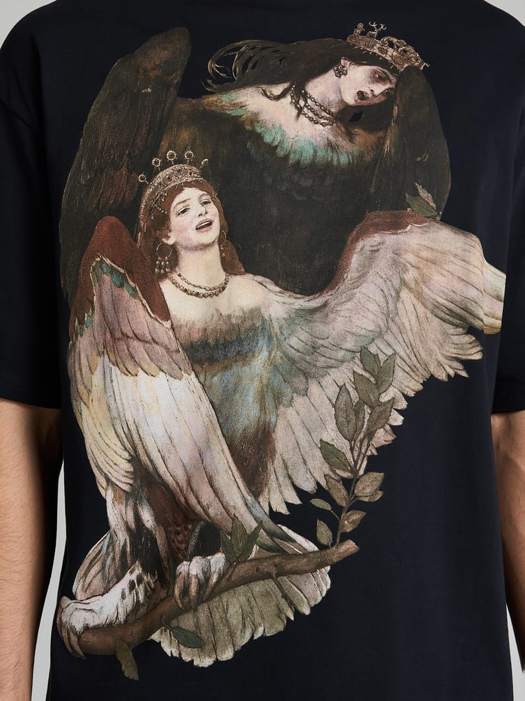 Футболка с принтом картин Третьяковской галереи