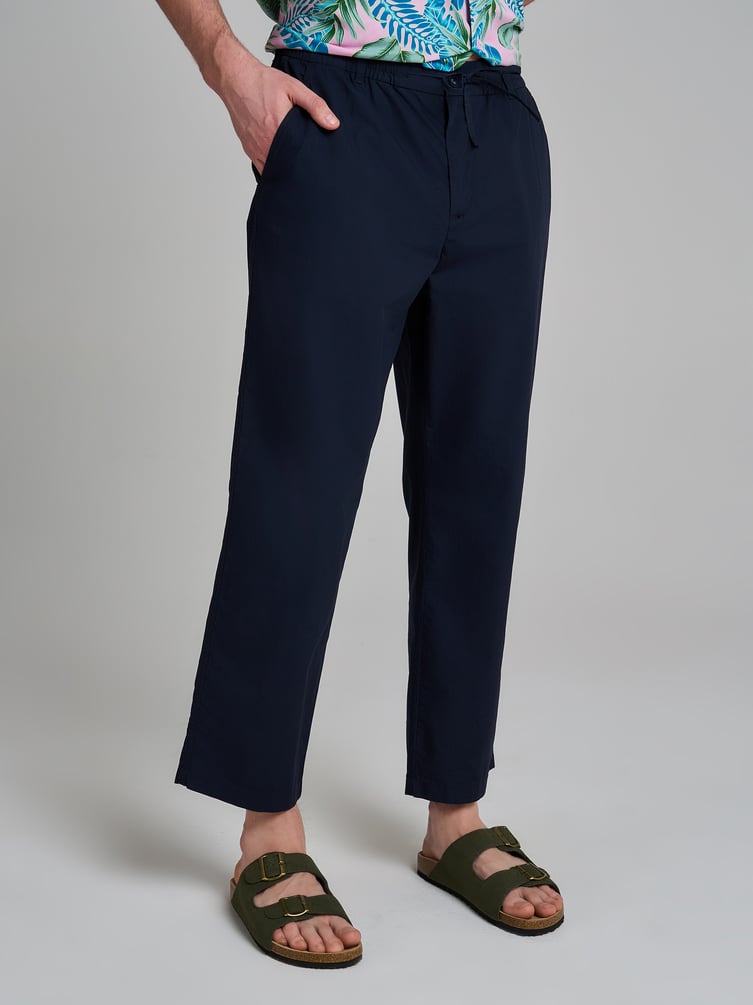 Брюки прямые летние