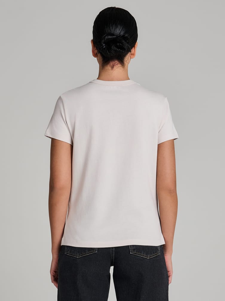 Футболка из хлопка с принтом