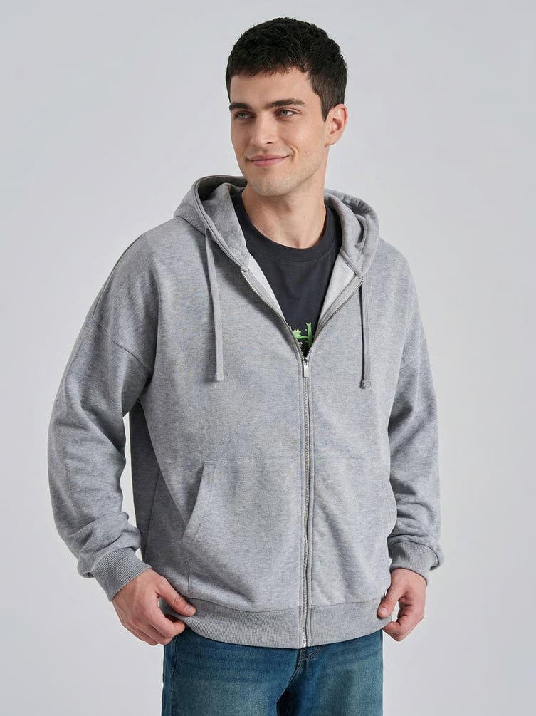 Толстовка оверсайз с капюшоном