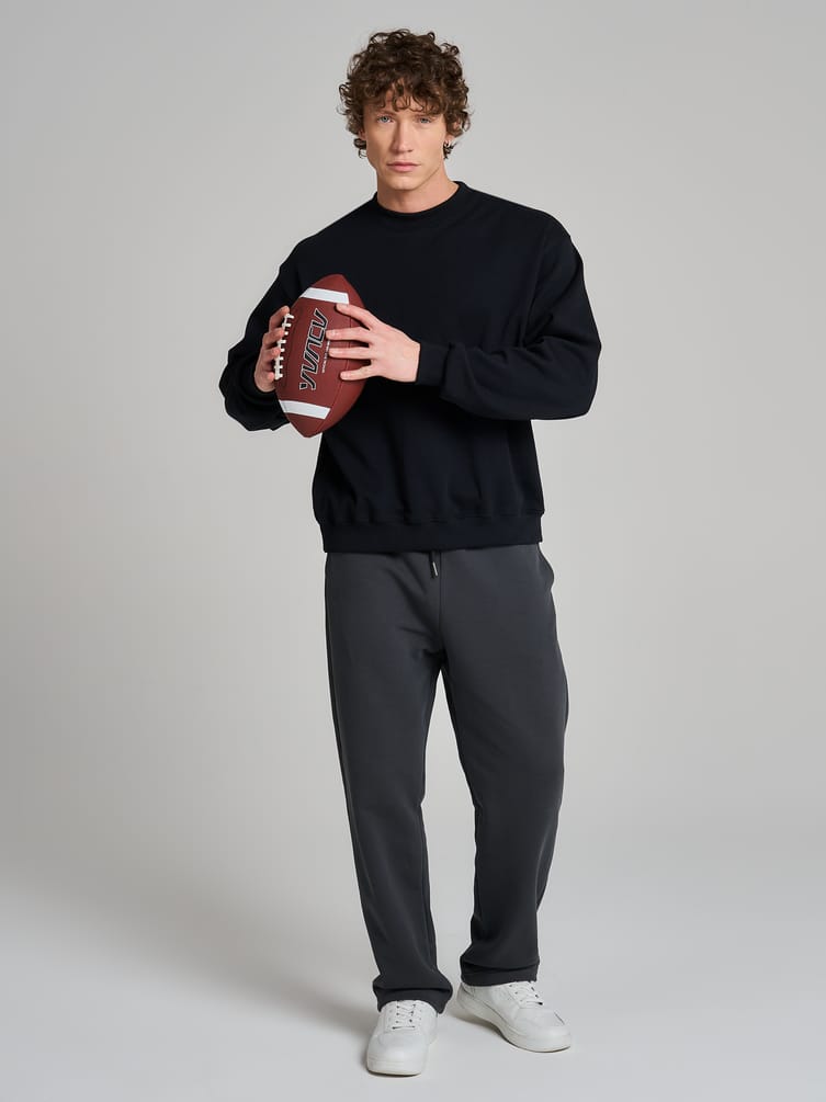 Свитшот свободный без начеса