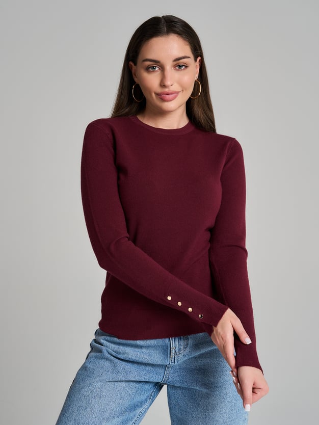 Джемпер трикотажный базовый