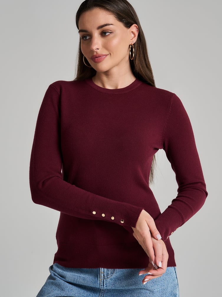 Джемпер трикотажный базовый