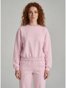 Укороченная толстовка тёплая с начёсом