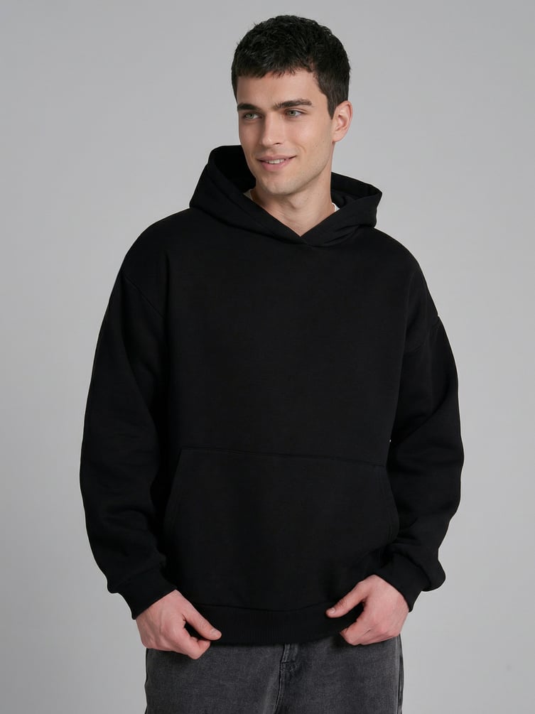 Худи оверсайз с начесом